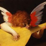 O primeiro instrumento mencionado na Bíblia é o kinnor (K. Knorr Herwiga) - Música e anjos - Rosso Fiorentino/Wikimédia Commons
