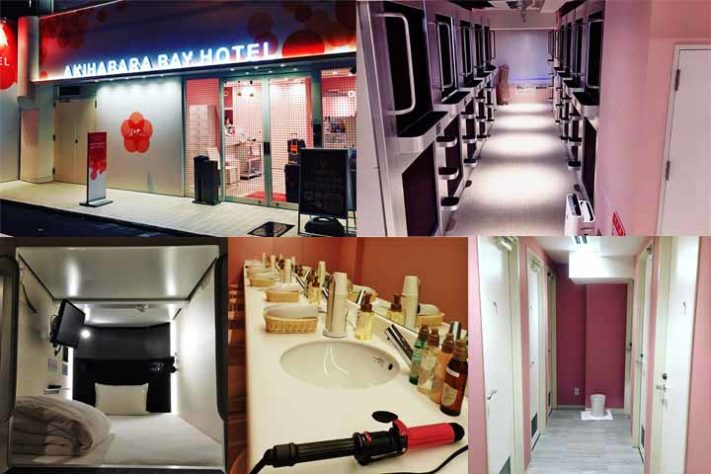 Akihabara Bay Hotel (Só para Mulheres) - Hotéis-cápsula no Japão - Reprodução de Instagram