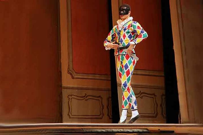 Arlequim, Pierrot e Colombina