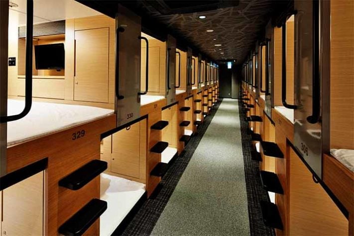 Y‘s Cabin - Hotéis-cápsula no Japão - Divulgação