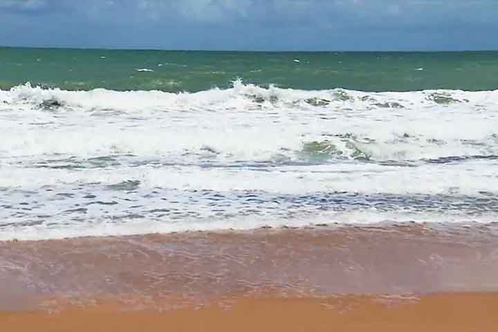 Com o descarte dessas embalagens na proximidade dos portos, o lixo acaba sendo carregado para as praias pelas correntes marítimas.
