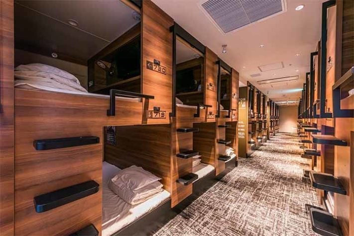 Capsule Hotel Daitoyo - Hotéis-cápsula no Japão - Divulgação