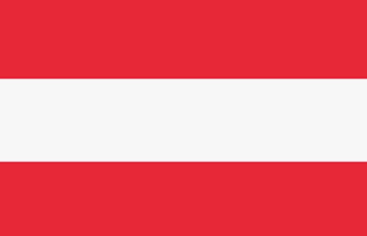 5º - Áustria: área 83.879 km², população ~9.100.000