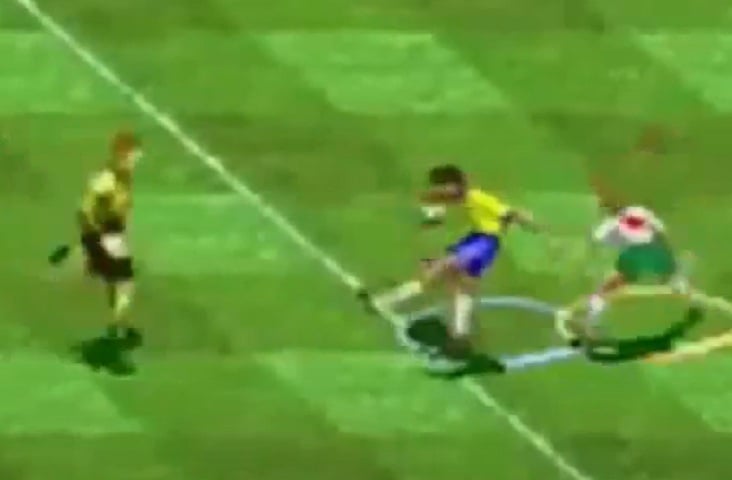 Personagem: Allejo - Provavelmente um dos personagens brasileiros mais emblemáticos e famosos é Allejo, do International Superstar Soccer, que surgiu porque a Konami não tinha a licença para usar os nomes reais dos jogadores de futebol.-Reprodução/ International Superstar Soccer