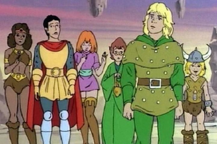 “Caverna do Dragão” (1983-1985): Exibido pela primeira vez no saudoso “Xou da Xuxa”, o desenho, baseado no famoso jogo de RPG 