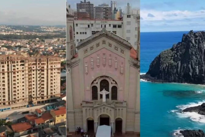 As menores cidades do Brasil em área territorial