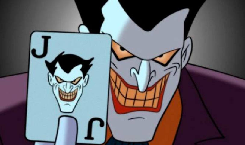 Coringa - Desenho animado: Batman - Provavelmente um dos vilões mais icônicos do mundo dos desenhos animados, o Coringa chama a atenção pela sua mente louca, pelo seu terno roxo e pela risada maléfica. 