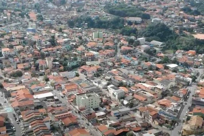 9° lugar: Taboão da Serra - Estado brasileiro: São Paulo - Tamanho territorial: 20,388 km² | Youtube/Junior Lopes Drone
