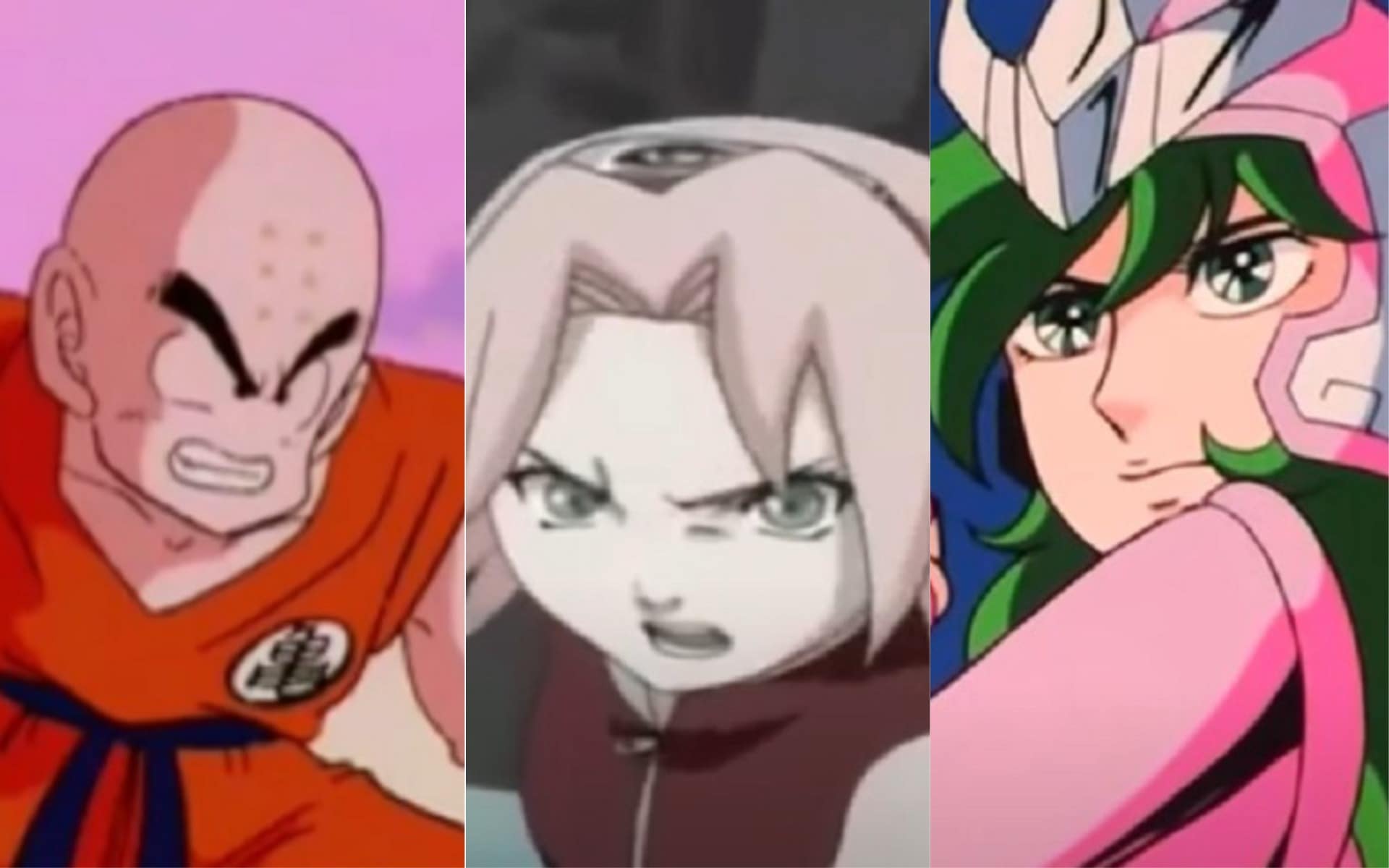 7 personagens carecas em animes 
