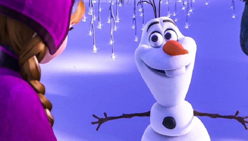 Personagem: Olaf - Filme: Frozen - Sua inocência e seu jeito extrovertido fizeram com que o filme Frozen, sucesso da Disney, ganhasse ainda mais destaque mundialmente. É um dos personagens mais simbólicos desse universo repleto de seres inesquecíveis. 