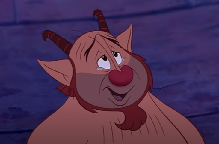 Personagem: Phil - Filme: Hércules - Treinador de Hércules, Phil é um sátiro (meio homem e metade bode) que conquistou os fãs de Disney com seu jeito autêntico e despojado, além de ser muito gentil e carinhoso mesmo com seu estilo mais mal-humorado. 