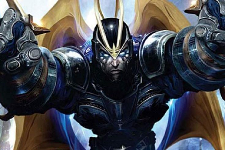 Personagem 17: Águia Estelar - Ele pertence à raça Arcturana e é Membro dos Guardiões da Galáxia "originais".  É um adversário muito difícil de se enfrentar já que ele é forte fisicamente, consegue voar e controla tanto a luz como as trevas. 