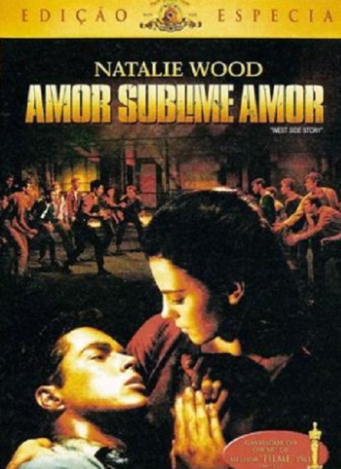 4º lugar - Amor, Sublime Amor - Direção: Jerome Robbins e Robert Wise - Ano do Oscar: 1962 - 10 Oscars em 11 indicações.