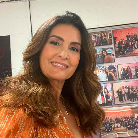 Fátima Bernardes: Antes de se tornar uma das principais jornalistas e apresentadoras do país,, Fátima Bernardes foi professora de balé em uma escola de dança no Méier, no subúrbio do Rio de Janeiro. -Reprodução/@fatimabernardes