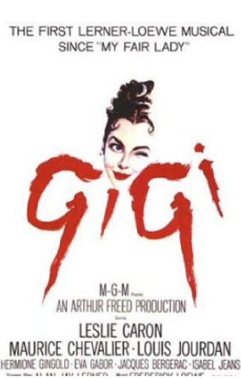 6º lugar - Gigi - Direção: Vincente Minnelli - Ano do Oscar: 1959 - 9 Oscars em 9 indicações.
