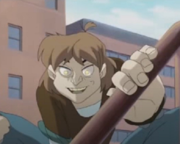 <p>Groxo – Um mutante dos X-Men conhecido por sua língua comprida, agilidade e aparência peculiar. Geralmente aliado à Irmandade de Mutantes, ele mistura covardia e humor, servindo tanto como ameaça quanto alívio cômico.</p>
