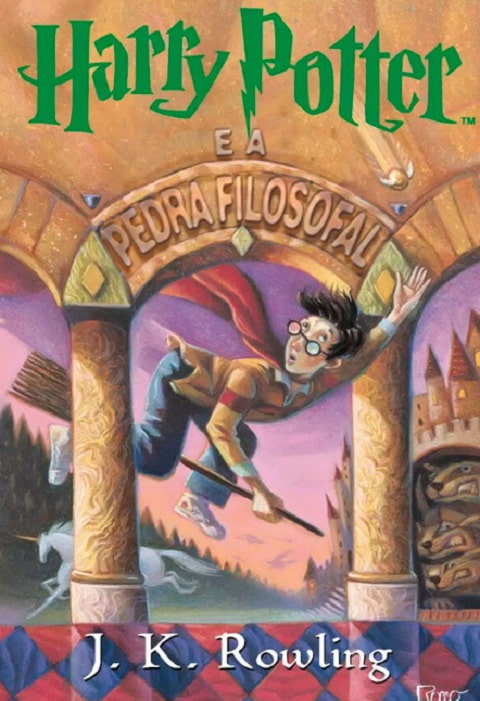Rowling concluiu seu primeiro livro da saga Harry Potter em 1996. Ela o nomeou como 