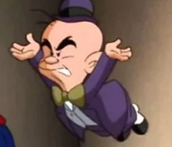 Personagem 16: Mr. Mxyzptlk - Um singelo ser que tem poderes especiais que quase derrotaram o Super-Homem. Para vencÃª-lo o homem de aÃ§o teve que usar sua inteligÃªncia para que Mr. Mxyzptlk voltasse para a quinta dimensÃ£o, fazendo com que ele falasse seu nome ao contrÃ¡rio.