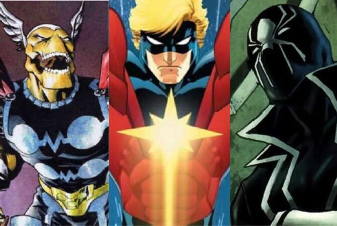 Você conhece esses personagens da Marvel?