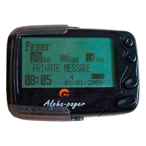 Os pagers são o avô do SMS e pai do whatsapp. E já existem atualmente outros aplicativos para a função da comunicação por mensagens. Tempo que avança. 