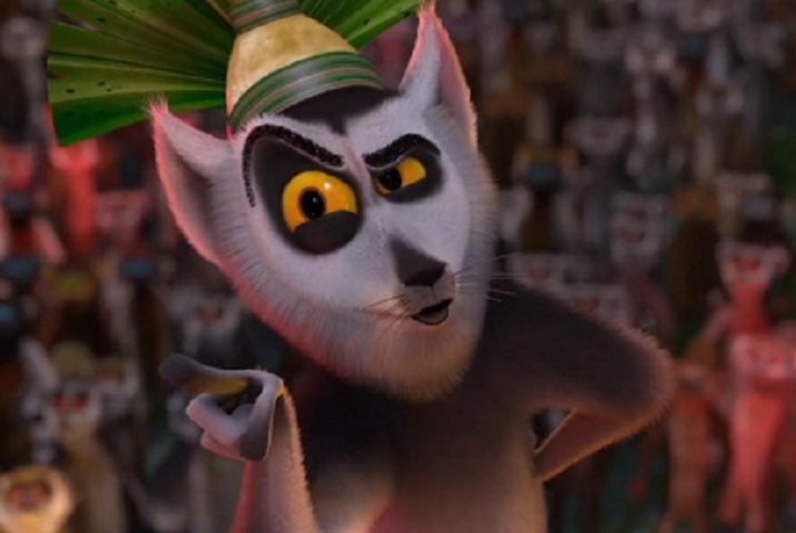 <p>O Rei Julien – Lêmure carismático da franquia Madagascar, famoso por sua dança e pelo lema “eu gosto de mexer, mexer”. Vaidoso e extravagante, adora ser o centro das atenções, mas também mostra coragem quando precisa proteger seu reino.</p>
