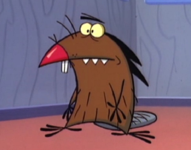 <p>Daggett – Um dos irmãos castores da animação Os Castores Pirados (The Angry Beavers), exibida pela Nickelodeon. Impulsivo e enérgico, vive se metendo em confusões, contrastando com o jeito mais calmo de seu irmão Norbert.</p>
