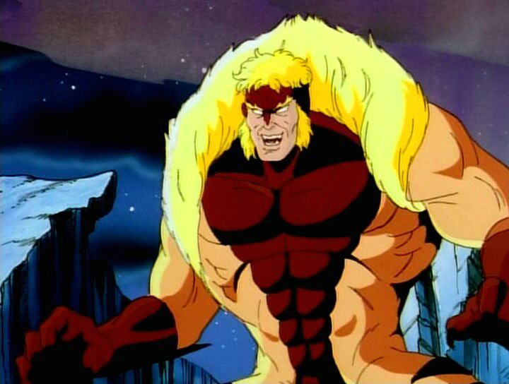 18.º Lugar: Dentes de Sabre (X-Men - 1963). Personagem dos quadrinhos Marvel, após aparecer em Homem-Aranha e Demolidor, figurou principalmente como arqui-inimigo de Wolverine.