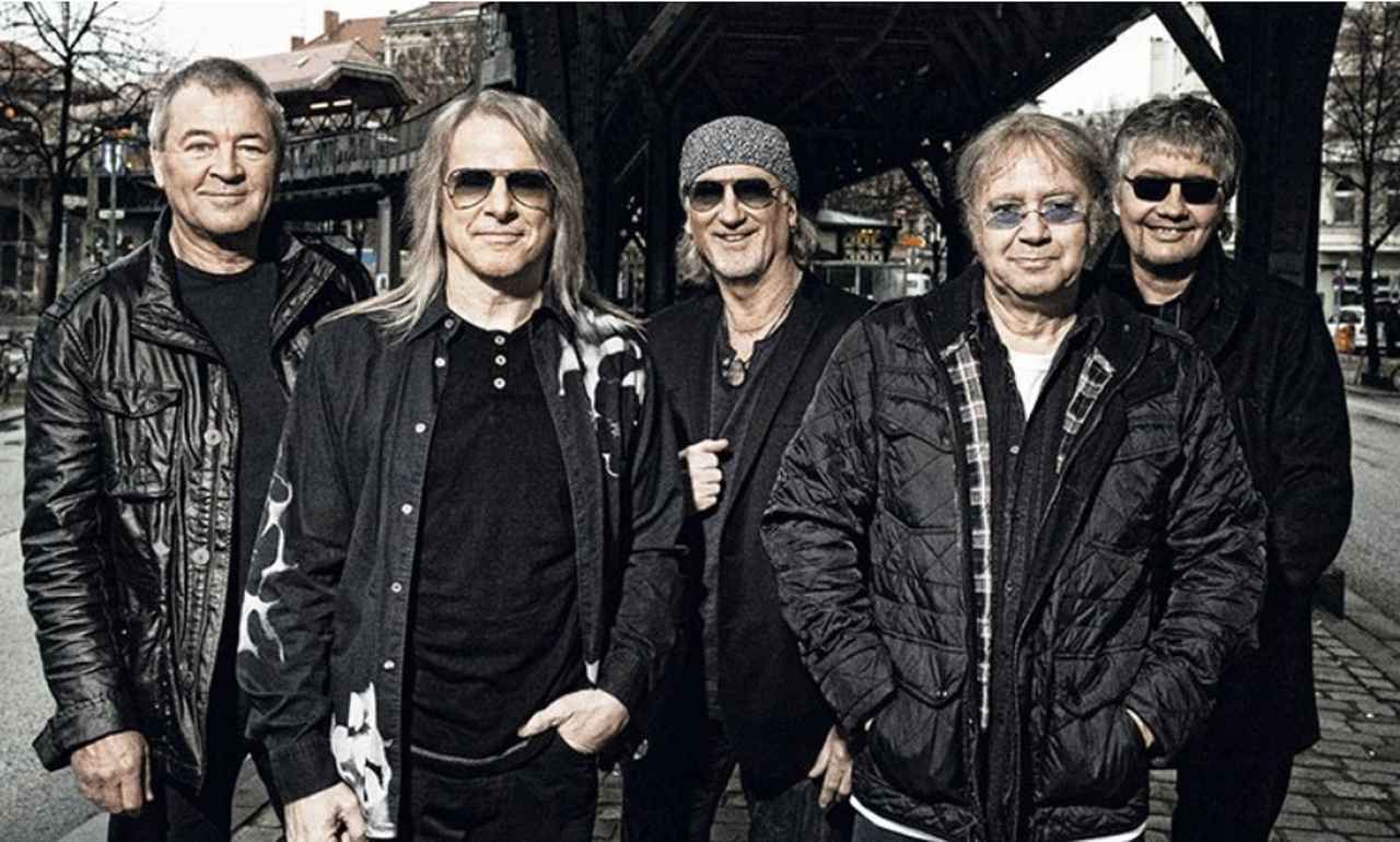 Sua segunda formação, a mais bem-sucedida comercialmente, contou com Ian Gillan (vocal), Ritchie Blackmore (guitarra), Roger Glover (baixo), Ian Paice (bateria) e Jon Lord (teclado). Este último morreu em 2012.-Jim Rakete/ Divulgação