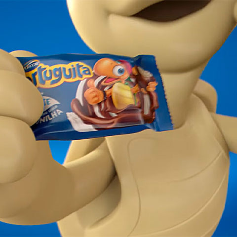 Se você nasceu nos anos 90, certamente comeu uma "Tortuguita". E ainda tinha que fazer aquele ritual, começando pelas patas, cabeça e, depois, o restante do chocolate. 
