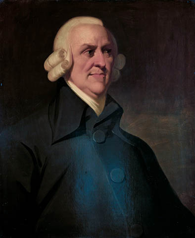 <p>Adam Smith (1723-1790) – Escocês, é o “pai do capitalismo”. O mais importante teórico do liberalismo. Autor de “A Riqueza das Nações” (1776), foi o primeiro a explicar conceitos como produção, preço e finanças públicas, numa época de surgimento da indústria. Defensor da livre concorrência e da inovação tecnológica.</p>
