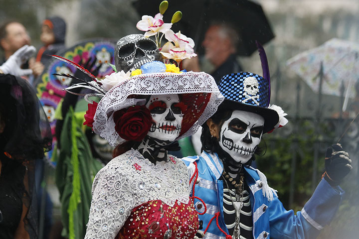 Dia dos Mortos (México) - Celebrado no dia 2/11 (como o Dia de Finados, no Brasil), a data no México tem um simbolismo diferente- Tania Victoria/ Secretaria de Cultura de la Ciudad de México