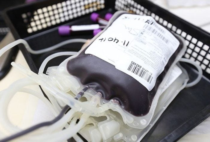 bolsa sangue