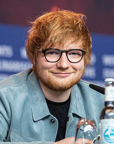 Ed Sheeran - O ruivinho britânico fez acordo com Martin Harrington e Thomas Leonard, autores de 
