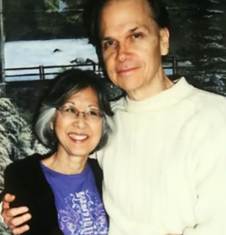Glória e Mark Chapman
