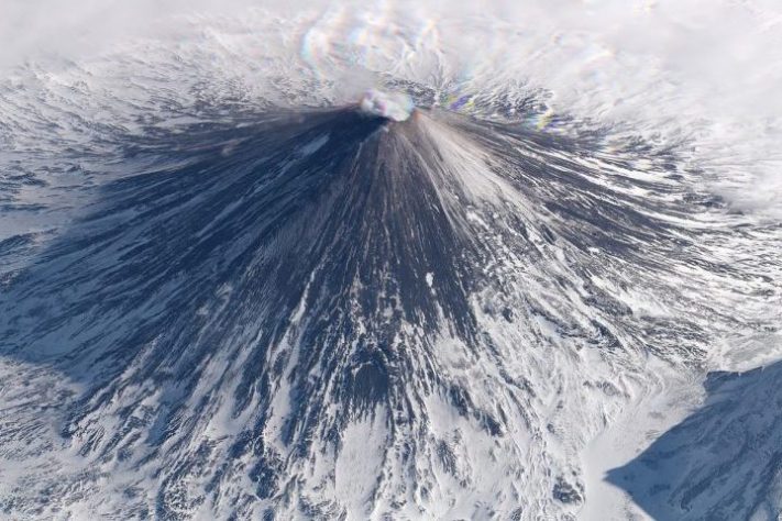 Klyuchevskaya Sopka - Wikimedia Commons/Planet Labs