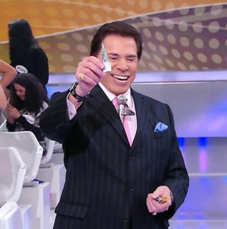 Silvio Santos dinheiro para a plateia