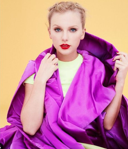 Taylor Swift - Em outro caso, a cantora norte-americana, autora de 