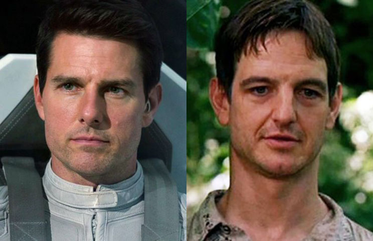 Tom Cruise e William Mapother - Tom é um dos maiores galãs da história do cinema, astro de  filmes de vários gêneros, inclusive a franquia 