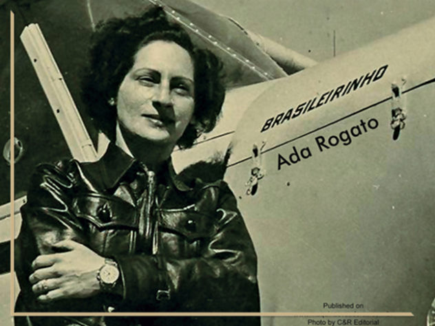 Ada Rogato - Mulheres históricas da aviação
