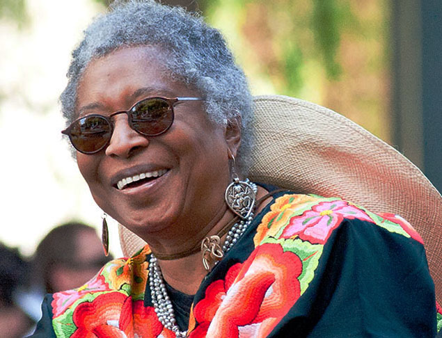  Alice Walker - Escritora americana, nascida em 9/2/1944, Ã© uma das vozes mais ativas na luta contra a discriminaÃ§Ã£o. Penou para estudar por causa da segregaÃ§Ã£o. Ganhou o PrÃªmio Pulitzer (1983) pelo livro "A Cor PÃºrpura", que inspirou o filme homÃŽnimo, de Steven Spielberg, estrelado por Whoopi Goldberg.