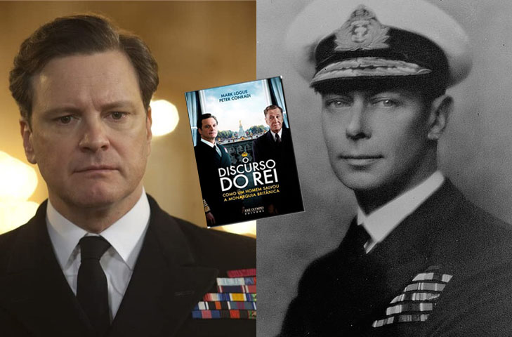 Colin Firth - "O Discurso do Rei" (2010) - O ator britânico interpretou o Rei George VI (1895-1952), que reinou de 1936 até sua morte por câncer de pulmão. O filme mostra a relação de George com o fonoaudiólogo Lionel Logue, contratado para tratar a gagueira do rei. 