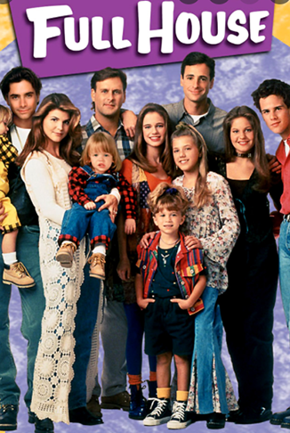 <p> Full House – 1987/1995 – 8 temporadas – Um homem viúvo, cuja esposa morreu num acidente de carro, pede ajuda ao cunhado roqueiro e a seu melhor amigo para criar as três filhas pequenas. Desafios e situações hilárias na família Tanner. </p>
