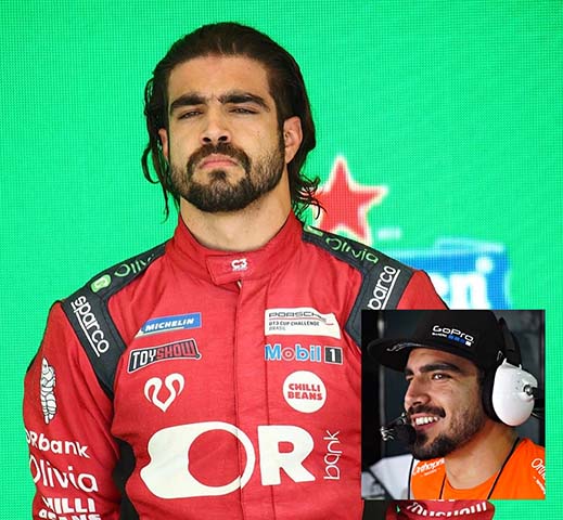 Em 2020, Caio estreou oficialmente como piloto na Porsche Cup Brasil, participou de provas de alta performance e se destacou rapidamente entre os estreantes.