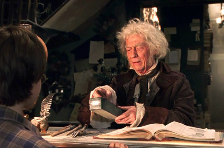 John Hurt em Harry Potter