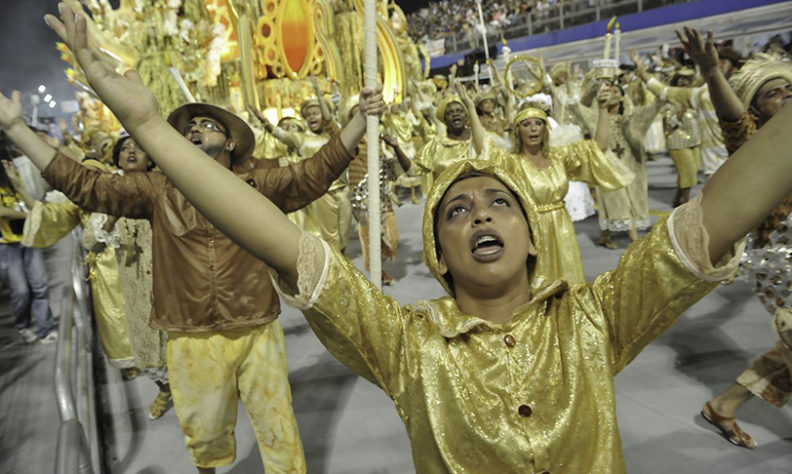 Desfiles inesquecíveis de escolas de samba