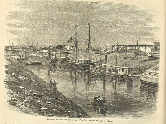 Canal de Suez século XIX