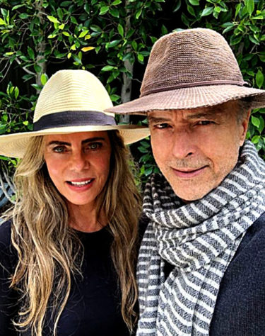 Bruna Lombardi e Carlos Alberto Riccelli 
