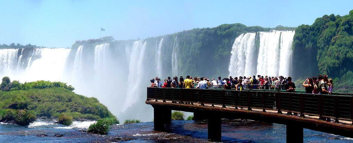 Cataratas do Iguaçu visitantes