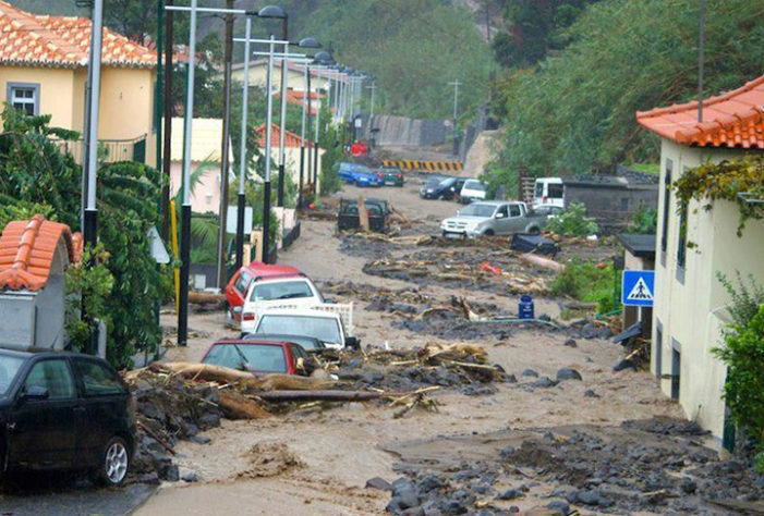 Tempestade Ilha da Madeira 2010