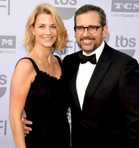 Steve Carrell e Nancy Walls - Casados desde 1995, o ator de "The Office" conheceu a esposa quando os dois faziam parte do grupo de improviso "Second City".